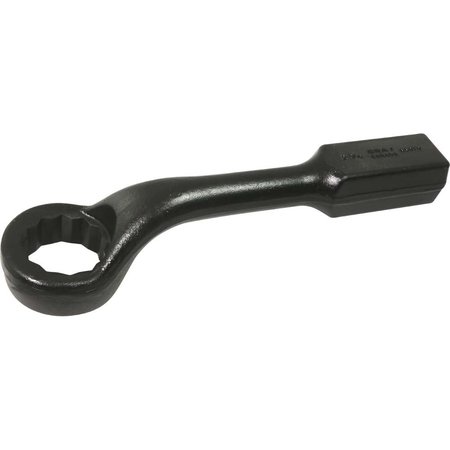 GRAY TOOLS 2-3/16" Striking Face Box Wrench, 45° Offset Head 66870